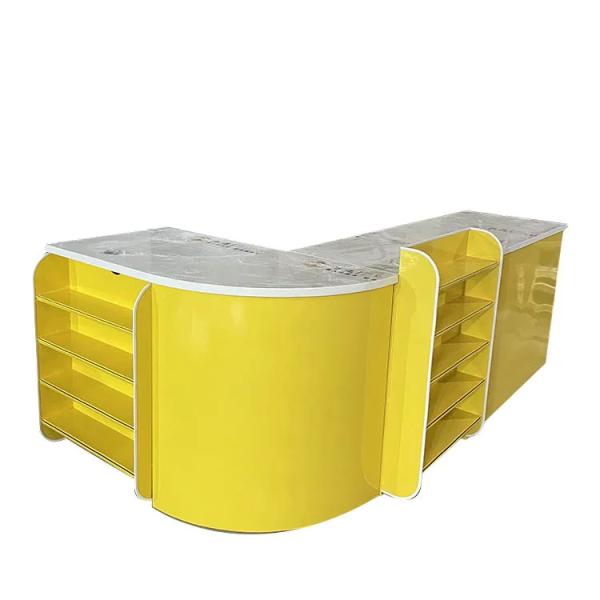 Buy cheap Retail Supermarket Checkout Counter Medical Store Cashier Checkout Counter from wholesalers
