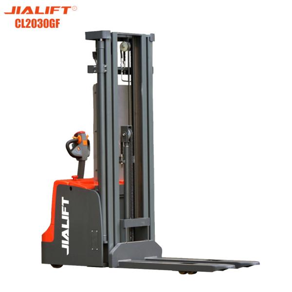 Buy cheap Forklift Electric Stacker 2 Ton 2000kg Lifting Height 3000mm from wholesalers