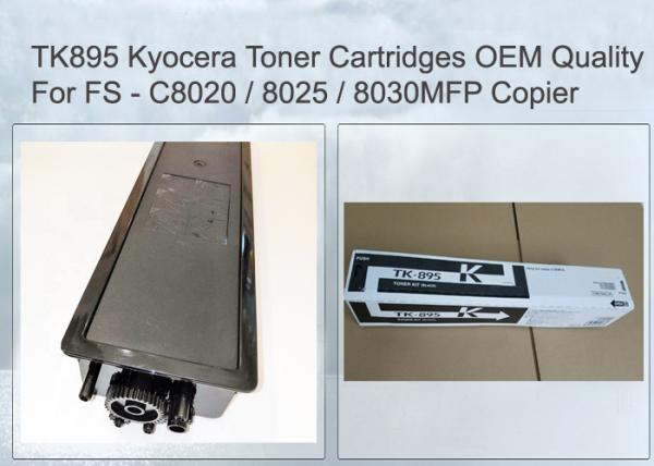 Buy cheap Kyocera Mita TK-895K Kyocera Toner Cartridges Black For FS-C8020 FS-C8025 from wholesalers