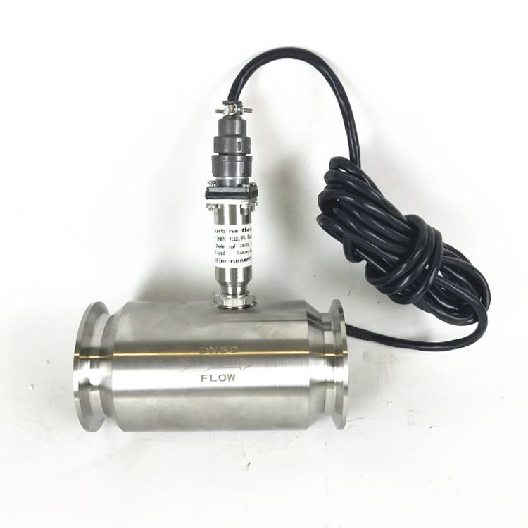 Industrial Clamp Flange Turbine Flow Meter For Water