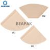 Buy cheap V Shape Wood Pulp Coffee Paper Filter Gravure Printing from wholesalers
