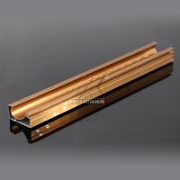 Buy cheap Golded Anodized CQC Handle For Kitchen Cabinet Aluminum Extrusted Profile product
