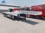 Automatic Welding FUWA Axle 50T Low Bed Semi Trailer