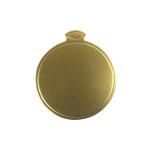Round Dessert Display Tray Mini Gold Paper Cake Plates