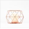 Buy cheap 3.9" Height Nordic Candlestick , Metal Mesh Nordic Candle Holder from wholesalers