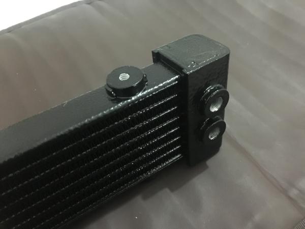 Buy cheap Aluminum tube fin oil cooler for motorcycle aftermarket engine cooling from wholesalers