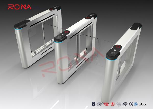 Buy cheap Fingerprint Entrance Swing Barrier Gate Stainless Steel For Handicap Channel from wholesalers