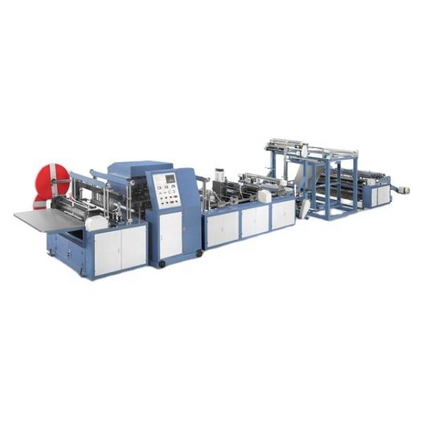 Buy cheap Ultrasonic D Cut Paper Shopping Bag Making Machine 120pcs / Min Non Woven from wholesalers