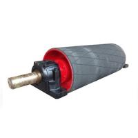 Buy cheap Diamond Rubber Lagged Drum Pulley Belt Conveyor Head Pulley For Anti Slip product