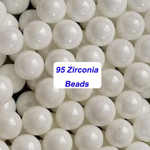 Buy cheap TZP 95 Yttrium Stabilized Zirconia Beads Oxide Balls 0.6 - 0.8mm 0.9 - 1.1mm from wholesalers