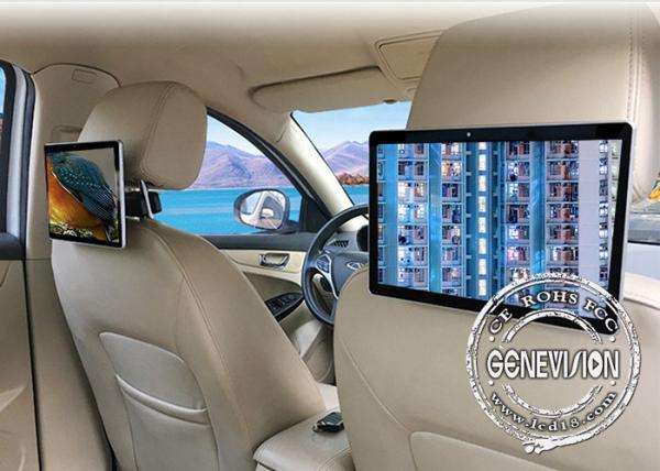 10.1" IPS Panel Plastic Touch Screen Taxi Headrest Monitor Android Digital