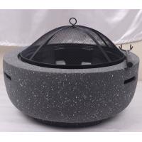 Buy cheap MGO Stone Design 59.5*34.5cm Steel Barbecue Grill Portable Bbq Pit product