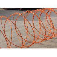 Buy cheap Straight Razor Wire Coil Anti Corrosion Concertina Fencing Wire product