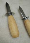 French Oyster Knife With Wooden Handle For Sea Food Shell Opener