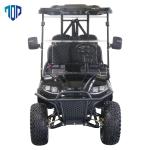 48V 5KW Carbon Fiber Dashboard 6 Seater Golf Cart 70-90km Driving Mileage