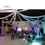 50*2mm Main Tube 400mm Square Aluminum Truss System for Professional Exhibition