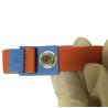 Buy cheap ISO / SGS Elastic Anti Static Wrist Band Esd Wristband Adjustable 4MM Snap from wholesalers