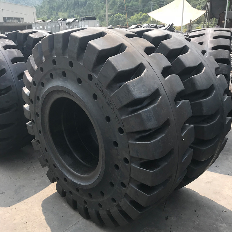 OTR solid tyre for wheel loader 23.5-25 solid tyre for liugong lonking spare parts tire tread mold