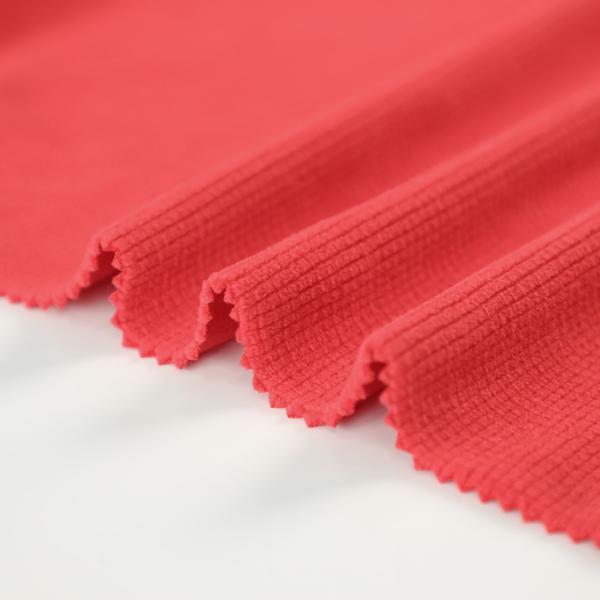 Buy cheap Red Jacquard Polar Fleece Fabric Material For Shoes Tent from wholesalers