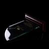 Buy cheap Customized shape laser engraving logo foil gold silver wooden base trophy from wholesalers