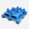 Buy cheap Heavy Duty Blue Euro Pallets , Plastic Export Pallets 1300mm×1100mm×155mm from wholesalers