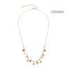 Buy cheap Women Butterfly Chain Necklace Designer Colorful Stainless Steel Gold Chain from wholesalers
