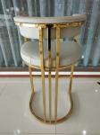 Strong Bearing Capacity 51cm 78cm Wrought Iron Bar Chair