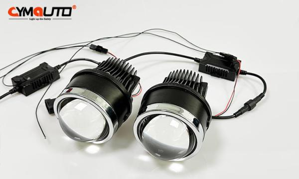Buy cheap 45W Bi Xenon Fog Light Projector Fog Lamp Lens 2.5 Inch / 3 Inch from wholesalers