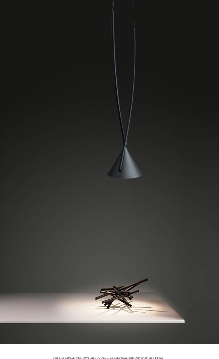 Nordic Minimalist Chandelier Designer Hall Cafe Luxury Stairwell Long Chandelier(WH-MI-388)