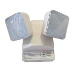 IP20 LED Stairway Adjustbale Twin Spot Emergency Lights Plastic Casing