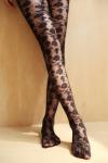 ODM Shaping Permeable Sexy Girls Long Socks Black Printed