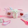 Buy cheap Cute Bear Durable Silicone Pencil Bag Holder For School Supplies Christmas Gift Pencil Pouch Bag Pen Holder Kids Gifts from wholesalers