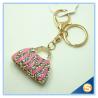 Buy cheap Fashion Rhinestone Handbag Shape Metal Charm Key Chain Bag Hanger Pendant from wholesalers