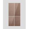 Buy cheap Decoration Glittering Glass Refrigerator Door Panels , Home Appliance Parts from wholesalers