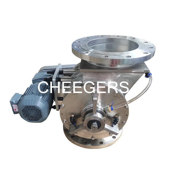 Buy cheap Airlock Sanitary Rotary Feeder Valve With Hardened Helical Gear Motor from wholesalers