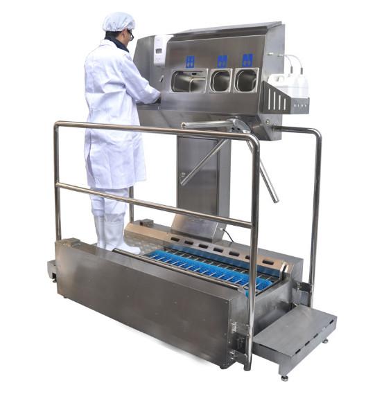 Buy cheap 680W Shoe Cleaning Machine , Water Fuel Hand Wash Machine For Food Workshop from wholesalers