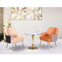 Buy cheap Stainless Steel Frame Countertop 80cm Custom Marble Coffee Table product