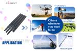 Adjustable Tube Carbon Fiber Paddle Shaft for Consumer's Request Customized