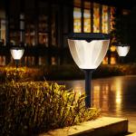 Aluminum Solar Lawn lamp Outdoor Lawn lamp Waterproof IP65 Solar Lamp Courtyard