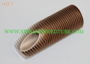 Heat Exchanger Extruded Fin Tube For Liquid Heating And Cooling In Domestic Water Heaters