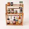 Buy cheap kitchen bamboo spice rack from wholesalers