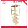 Buy cheap 90cm 30cm Boltless Metal Shelving 150kg Per Layer Yellow Color from wholesalers