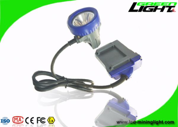 Buy cheap IP68 Coal Miner Hard Hat Light 10000lux 6.6Ah Li - Ion Battery Anti Explosive from wholesalers