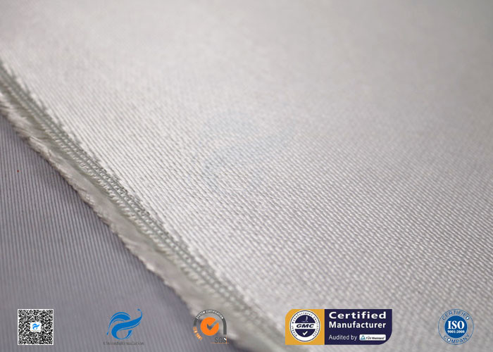 E Glass 1.3mm High Silica Cloth Fiberglass Fabric Heat Resistant Fireproof