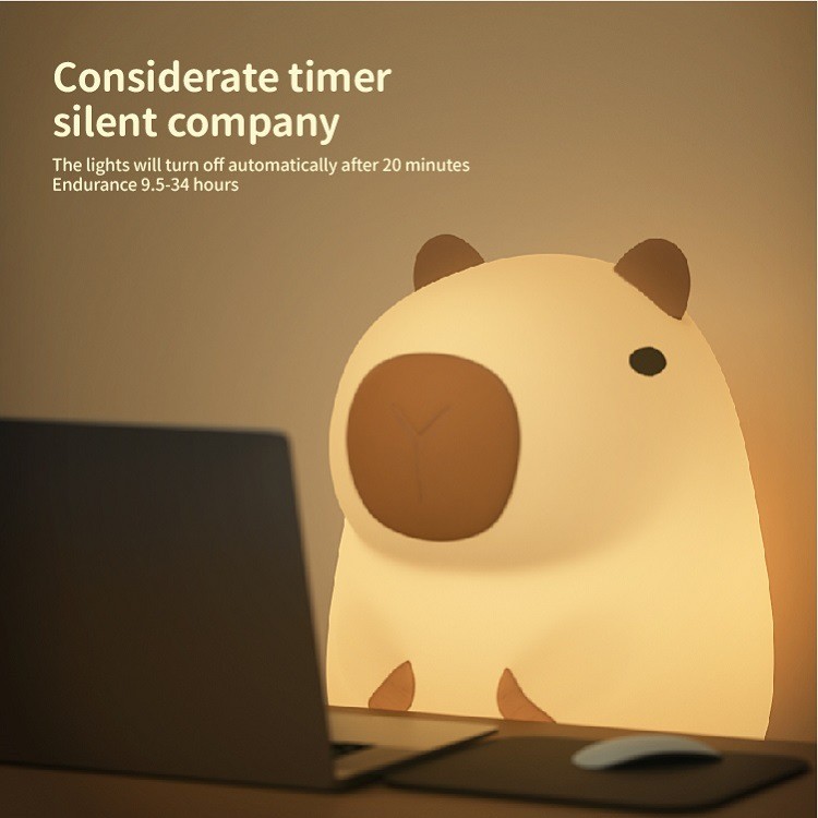 Non-Toxic Platinum Silicone LED Night Light for Office and School