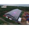 Buy cheap 50x100m Big Clear Outdoor Event Tents with Clear Roof Cover , Large Event Tents from wholesalers