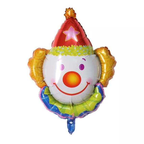 Buy cheap Cartoon Theme Aluminum Foil Balloon Children'S Gifts Kid Toy Clown Balloons from wholesalers
