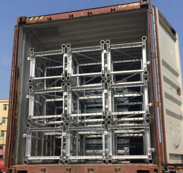 Buy cheap 8.0mm Thickness 650x650mm Mast Section Hoist Spare Parts from wholesalers