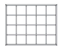 Stainless Steel Welded Wire Mesh With Different Width in Sheet / Roll