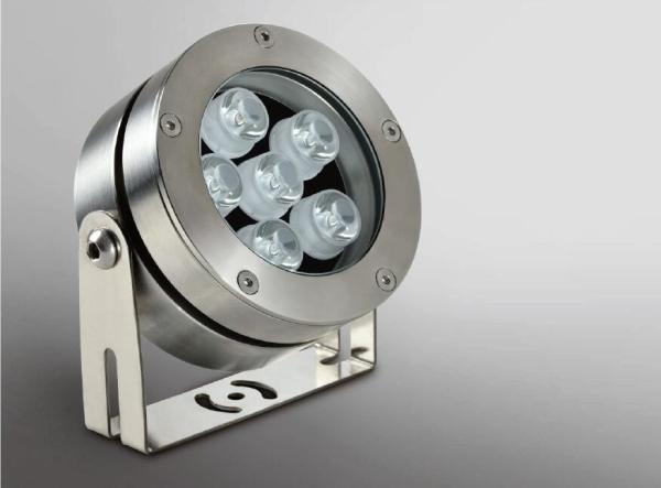 24VDC 9*2W 316L Stainless Steel LED Underwater Spot Light With Adjustable